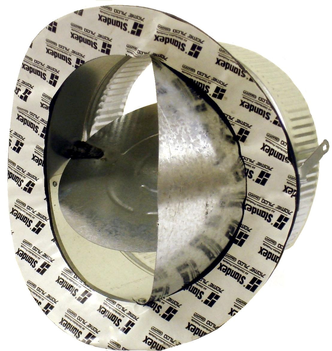 Adh Takeoff - Round Pipe w/Scoop/Damper