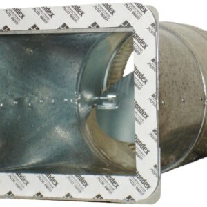 Adh Takeoff - Square to Rnd w/Damper