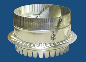 #500Dbd Metal Ductboard Starting Collar With Damper