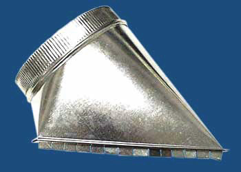 #510 Rectangle-To-Round 45° Side Take Off