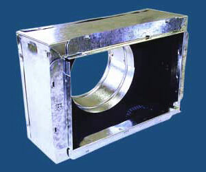 #641 Register Box 4" Tall With Snap-Rail Flange