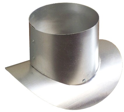 Alum Vent Saddle - 90 deg