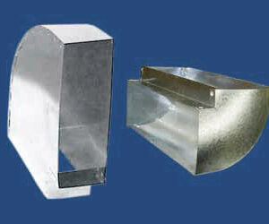 10" X 3¼" Rectangle Elbows