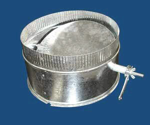 #504Msd Smacna Metal Spin-In W/Damper