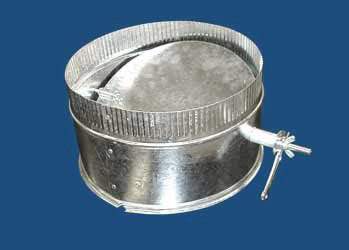 #504Msd Smacna Metal Spin-In W/Damper