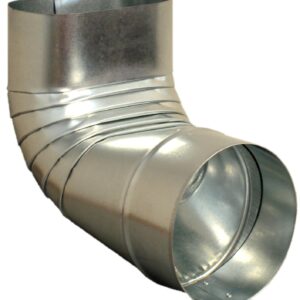 Round to Oval 90 Deg Boot