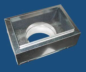 #640R6 Register Box 4" Tall Without Tabs