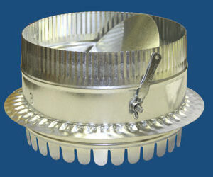 #500Dbd Metal Ductboard Starting Collar With Damper