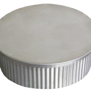 Stainless Steel Cap - Crimp