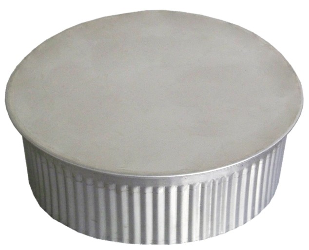 Stainless Steel Cap - Crimp