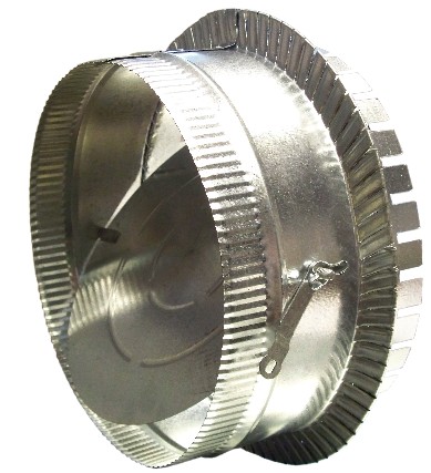 Round Takeoff - Ductboard w/Damper