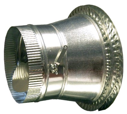 Conical Takeoff - Ductboard w/ Damper