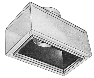 Plain Insulated Ceiling Box - Top Hole
