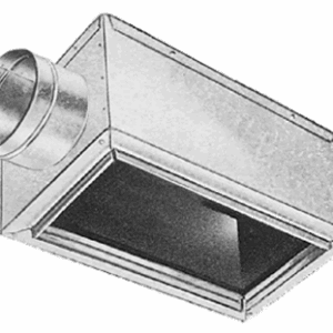 Plain Insulated Ceiling Box - End Hole