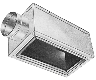 Plain Insulated Ceiling Box - End Hole