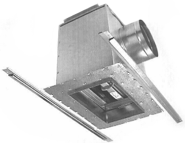 Insulated Box - w/Rad Dmpr Top Mt