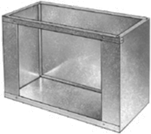 Return Air Box Vertical | M&M Manufacturing