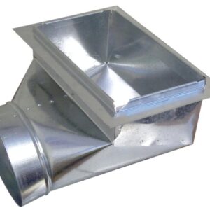 90 Deg Register Boot w/Flange