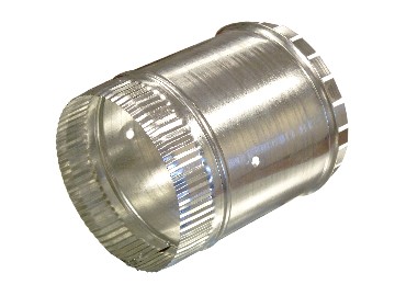 Takeoff - Round Metal w/Damper Holes