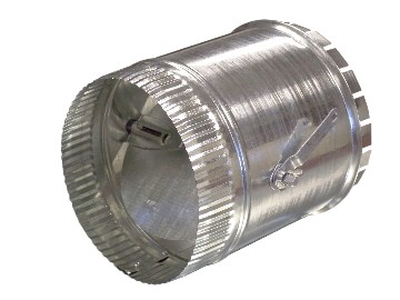 Takeoff - Round Metal w/Kwikway Damper