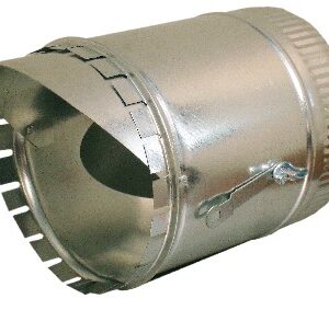 Takeoff - Round Metal w/Scoop/Damper